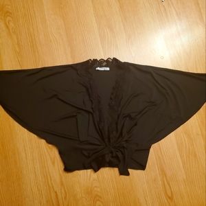 Zara black tops